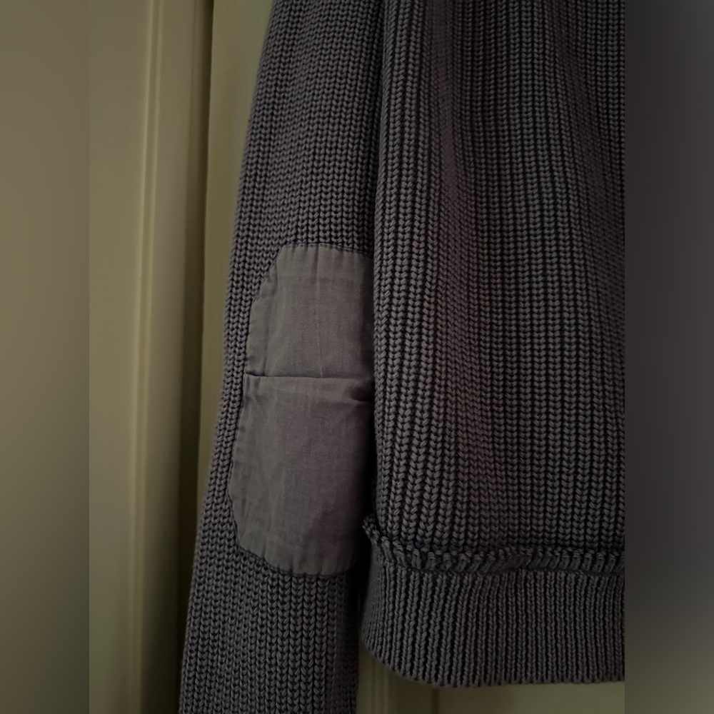 Free People We The Free Worn Thru Surplus Cardi Sweater Heavenly Lavender XL nwt - Picture 6 of 8